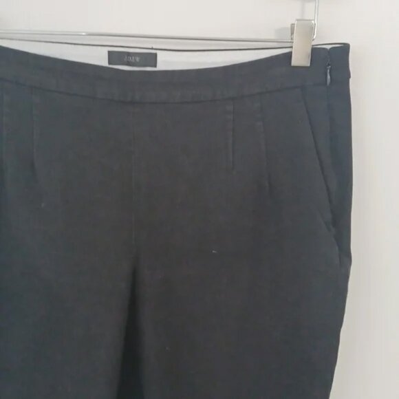 ✨3/$25✨ J. Crew Martie Cotton Blend Stretch Black Pants - 6 - Picture 3 of 8